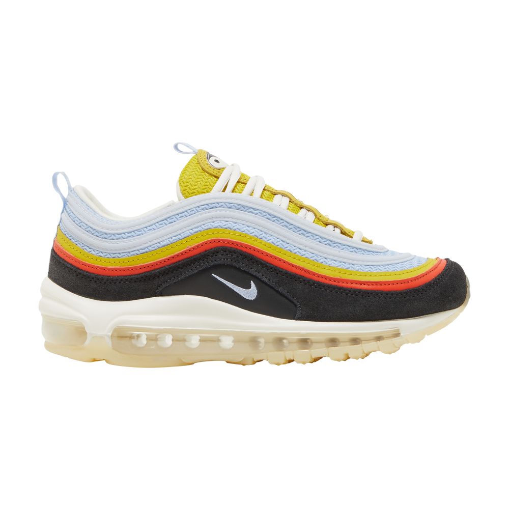 Pre-owned Nike Air Max 97 Gs 'set To Rise' | Black | Kid's Size 7