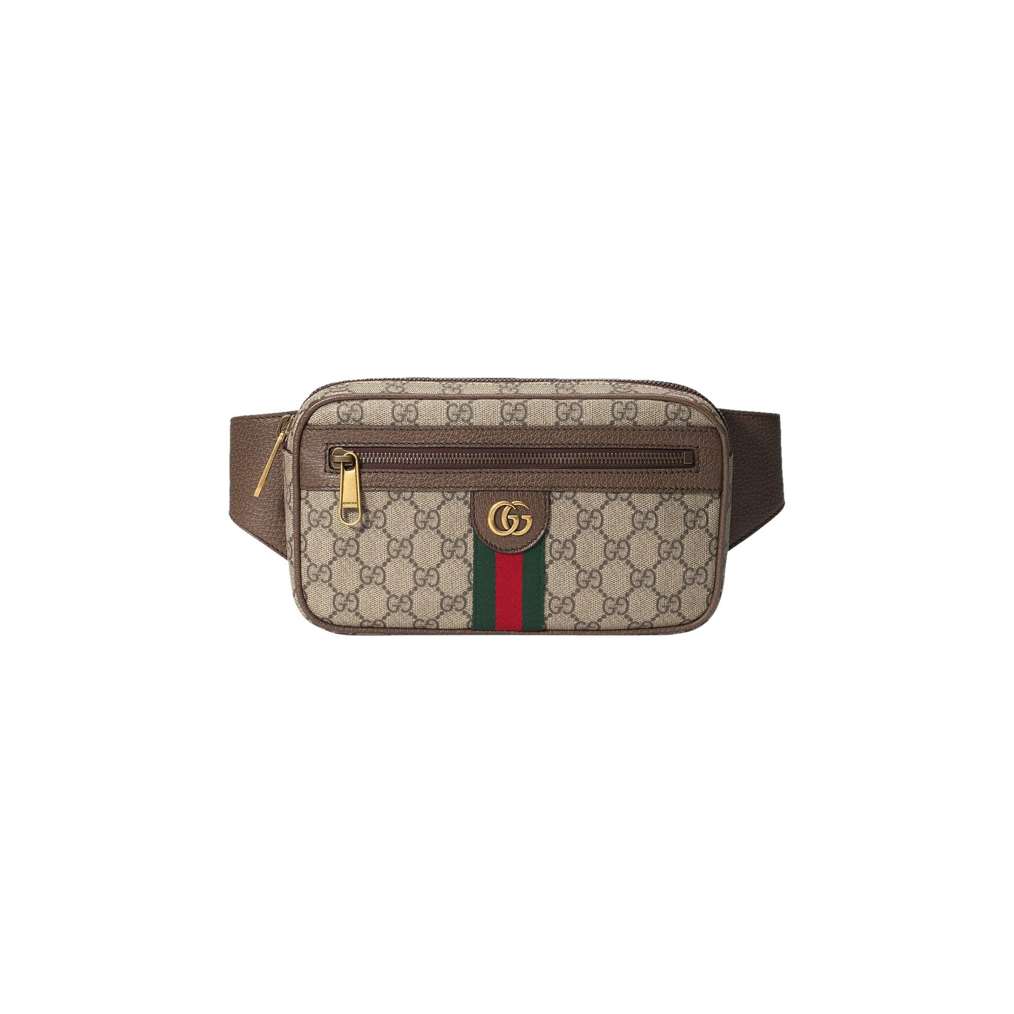Pre-owned Gucci Ophidia Belt Bag 'soft Gg Supreme' In Tan
