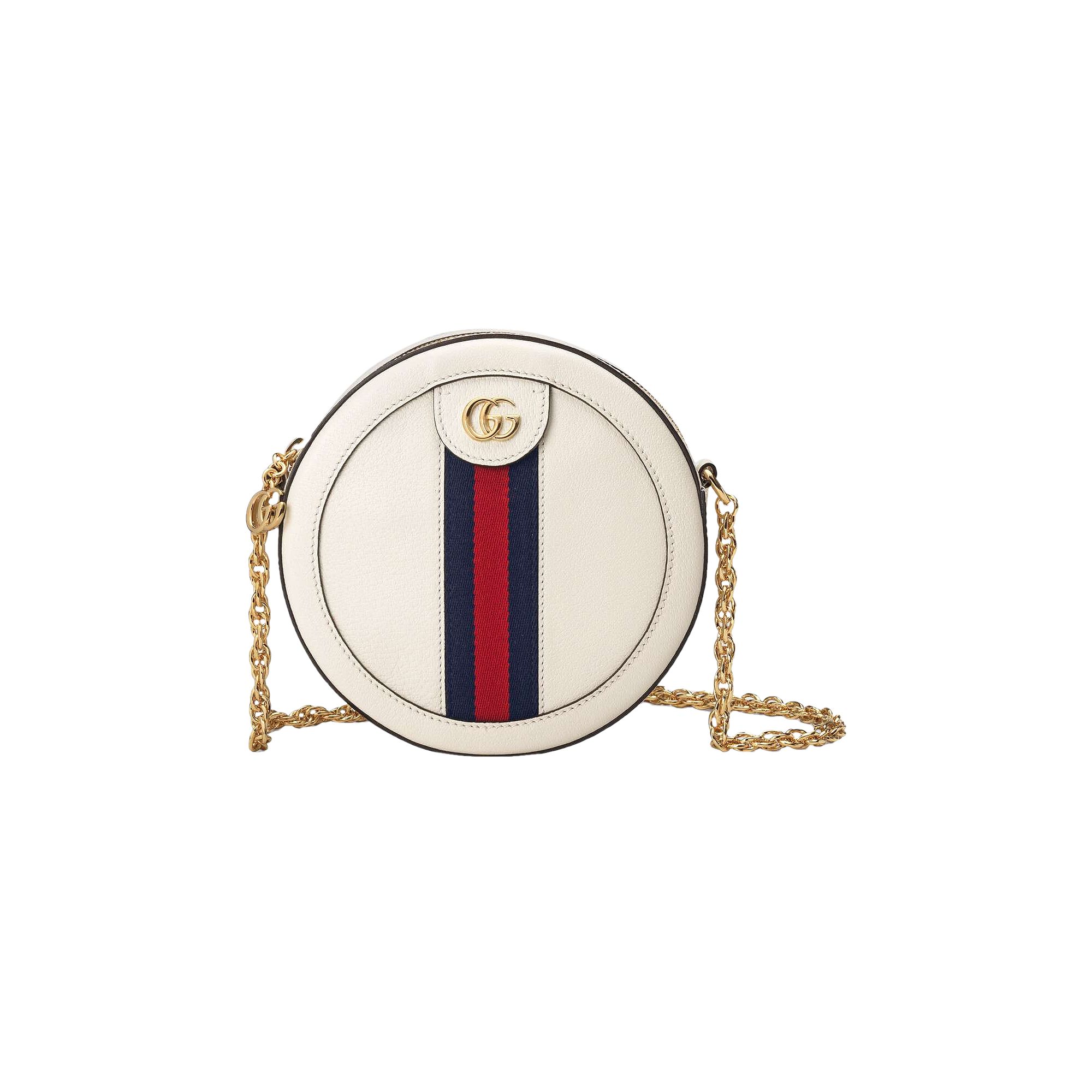 Pre-owned Gucci Ophidia Mini Camera Bag 'medium White'