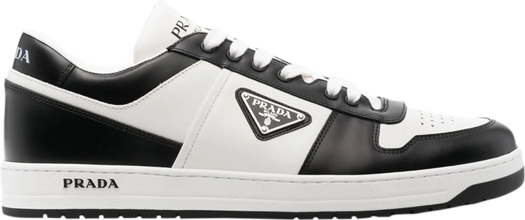Buy Prada Downtown Leather 'White Black' - 2EE364 3LKG F0T8F | GOAT