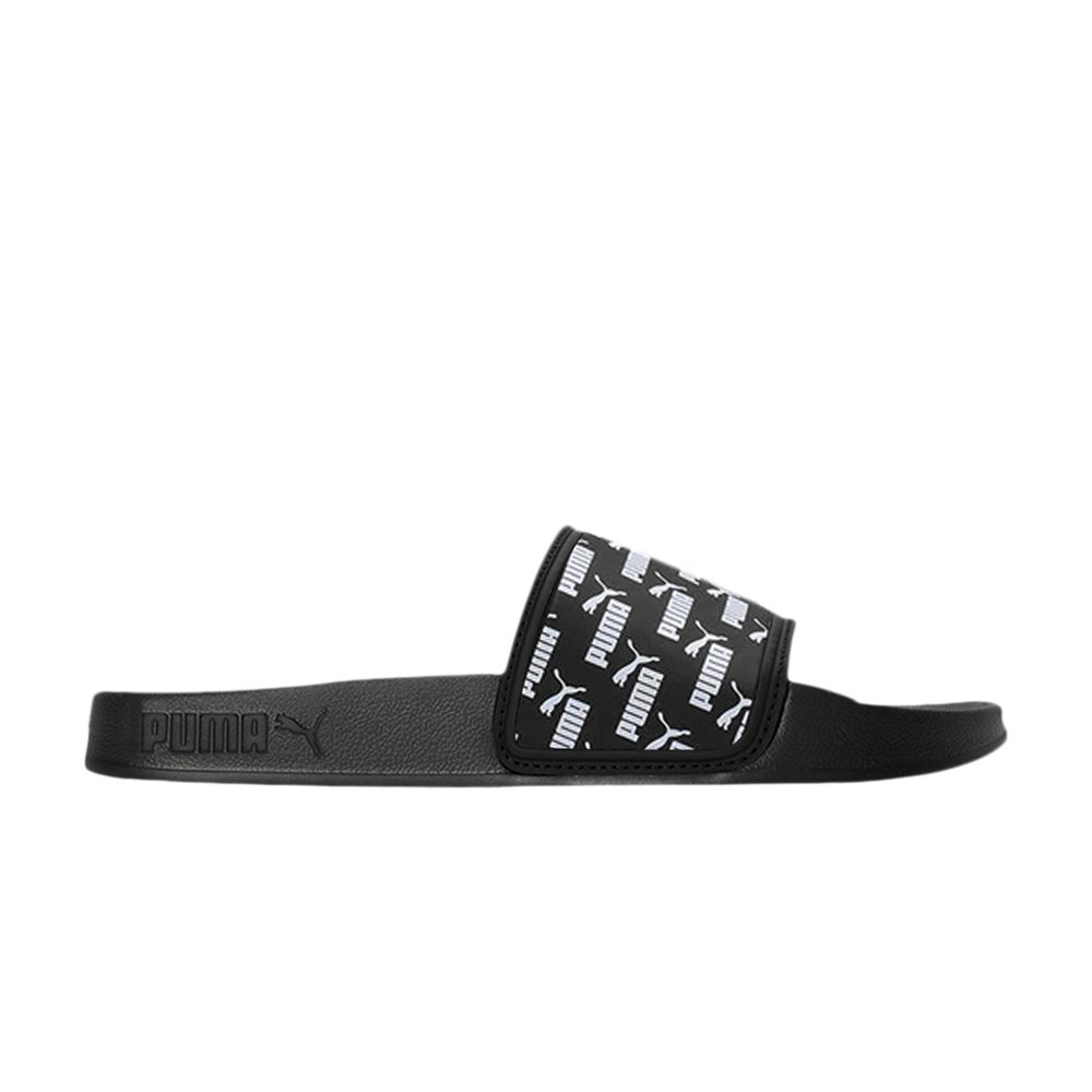 Puma Leadcat 2.0 Shower Slide 'Allover Print' | Black | Men's Size 6