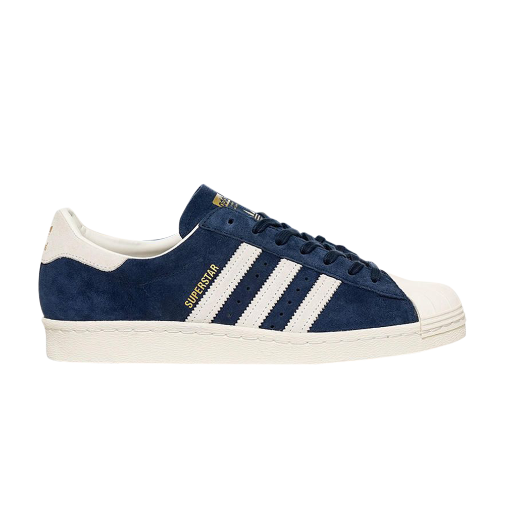 Pre-owned Adidas Originals Beauty & Youth X Superstar 80s 'navy' In Blue