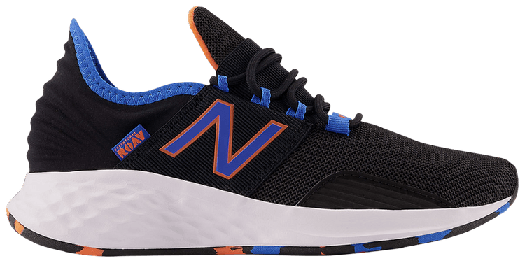 New Balance Fresh Foam Roav Big Kid Black Blue Orange