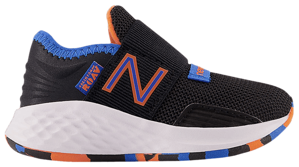 New Balance Fresh Foam Roav Slip On Toddler Black Blue Orange