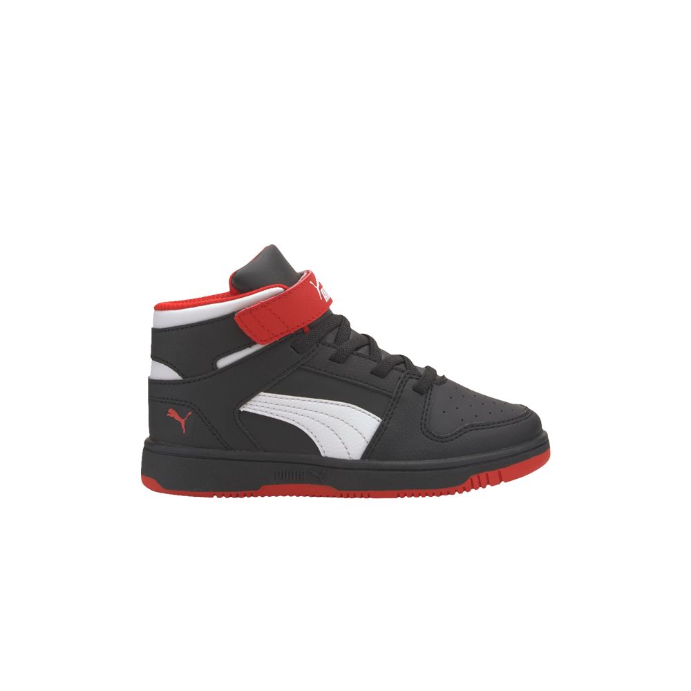 Rebound LayUp Little Kid 'Black High Risk Red' - 370488-08