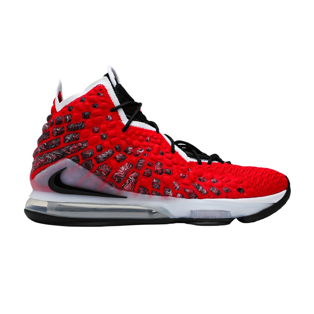 Nike LeBron 17 'Air Max Uptempo' | Red | Men's Size 10.5