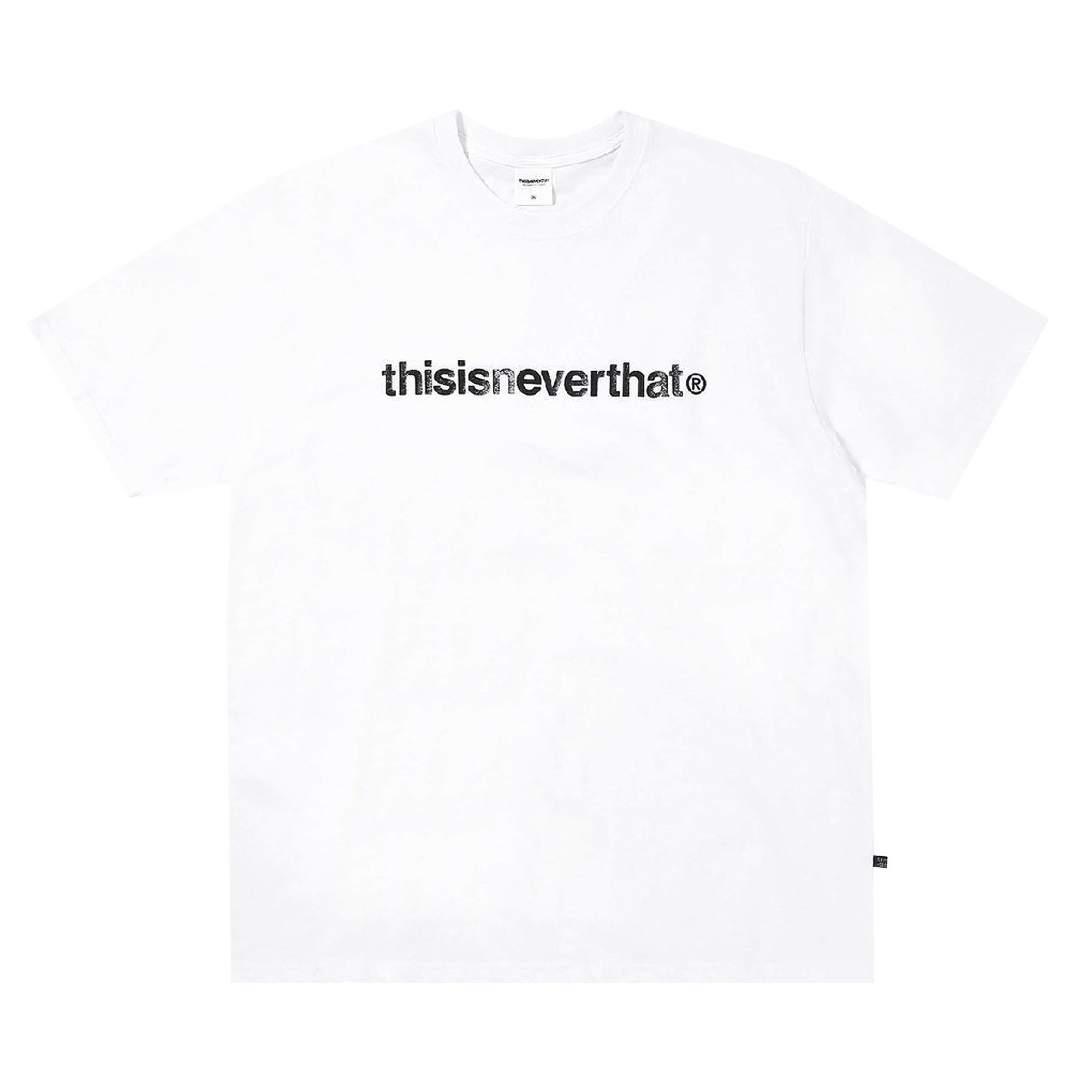 Pre-owned Thisisneverthat T-logo Tee 'white'