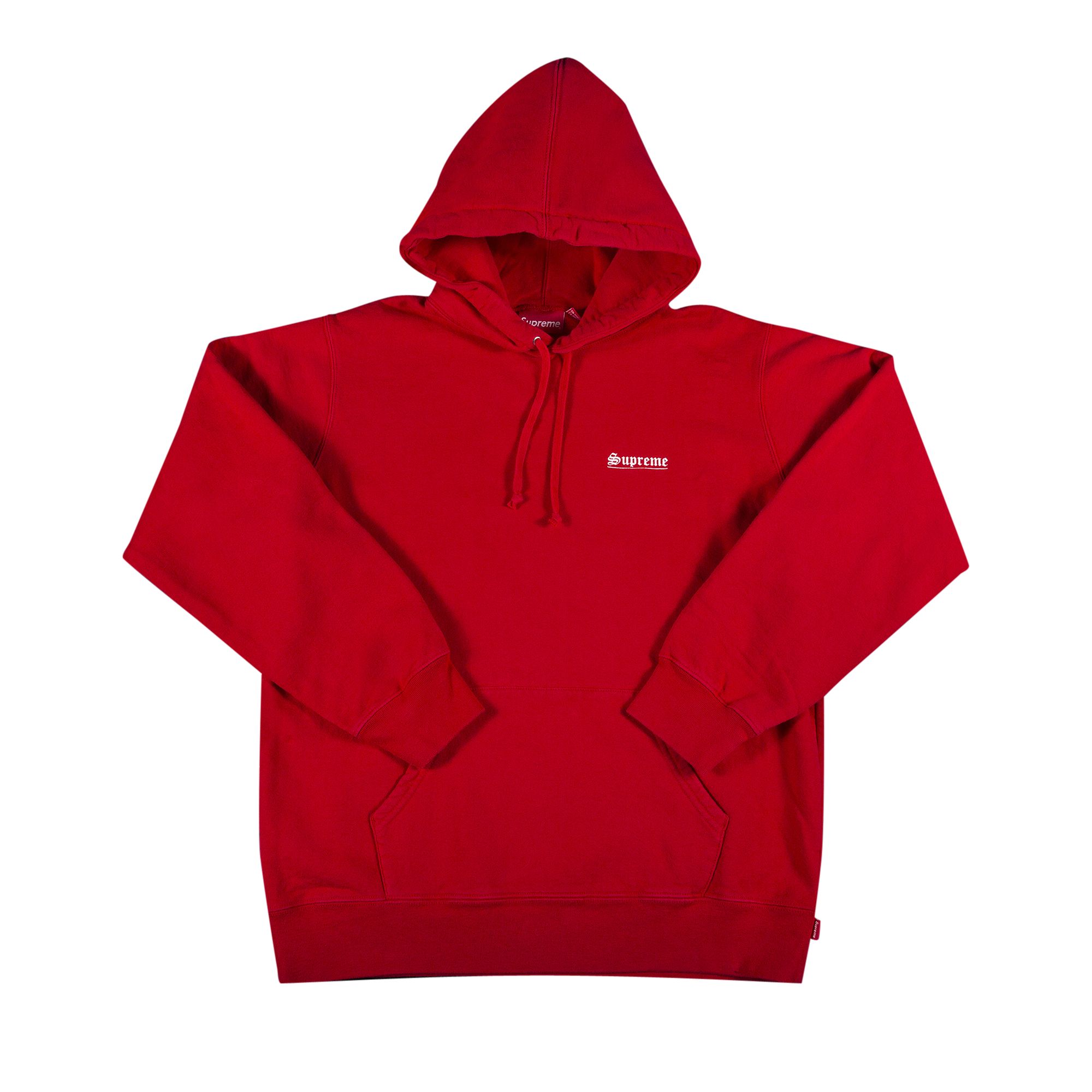 Supreme Mary Hooded Sweatshirt 'Red' | Men's Size M
