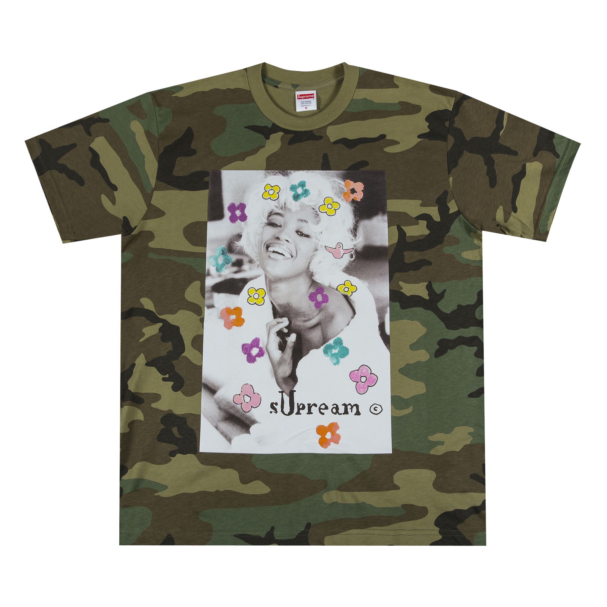 Supreme Naomi Tee 'Woodland Camo' | Multi-Color | Men's Size L