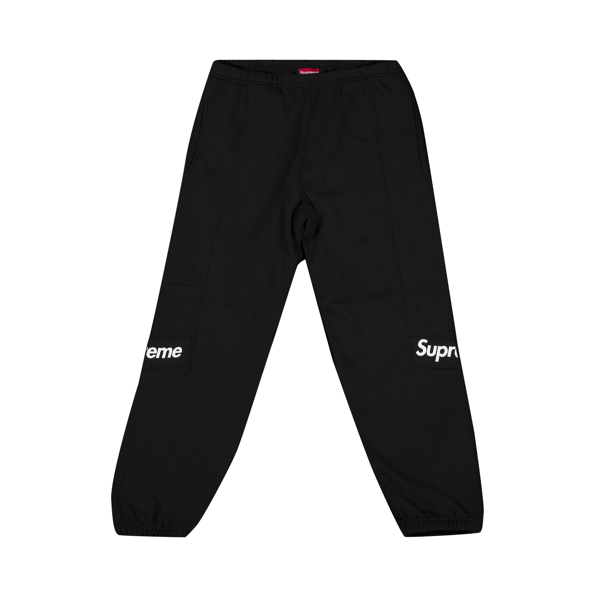 Supreme Color Blocked Sweatpant 'Black' | Men's Size XL