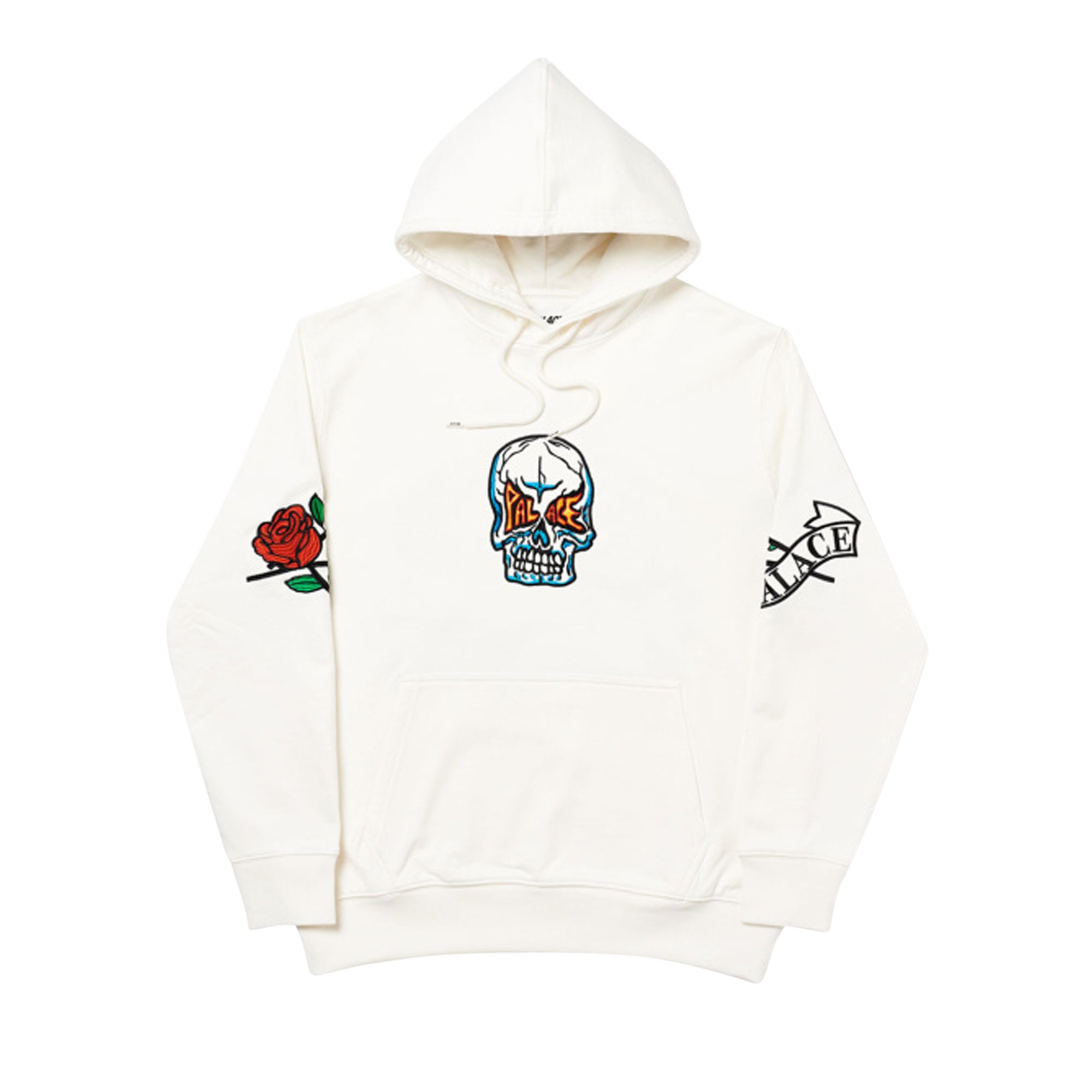 Pre-owned Palace Hesh Mit Fresh Hood 'white' | Men's Size Xl