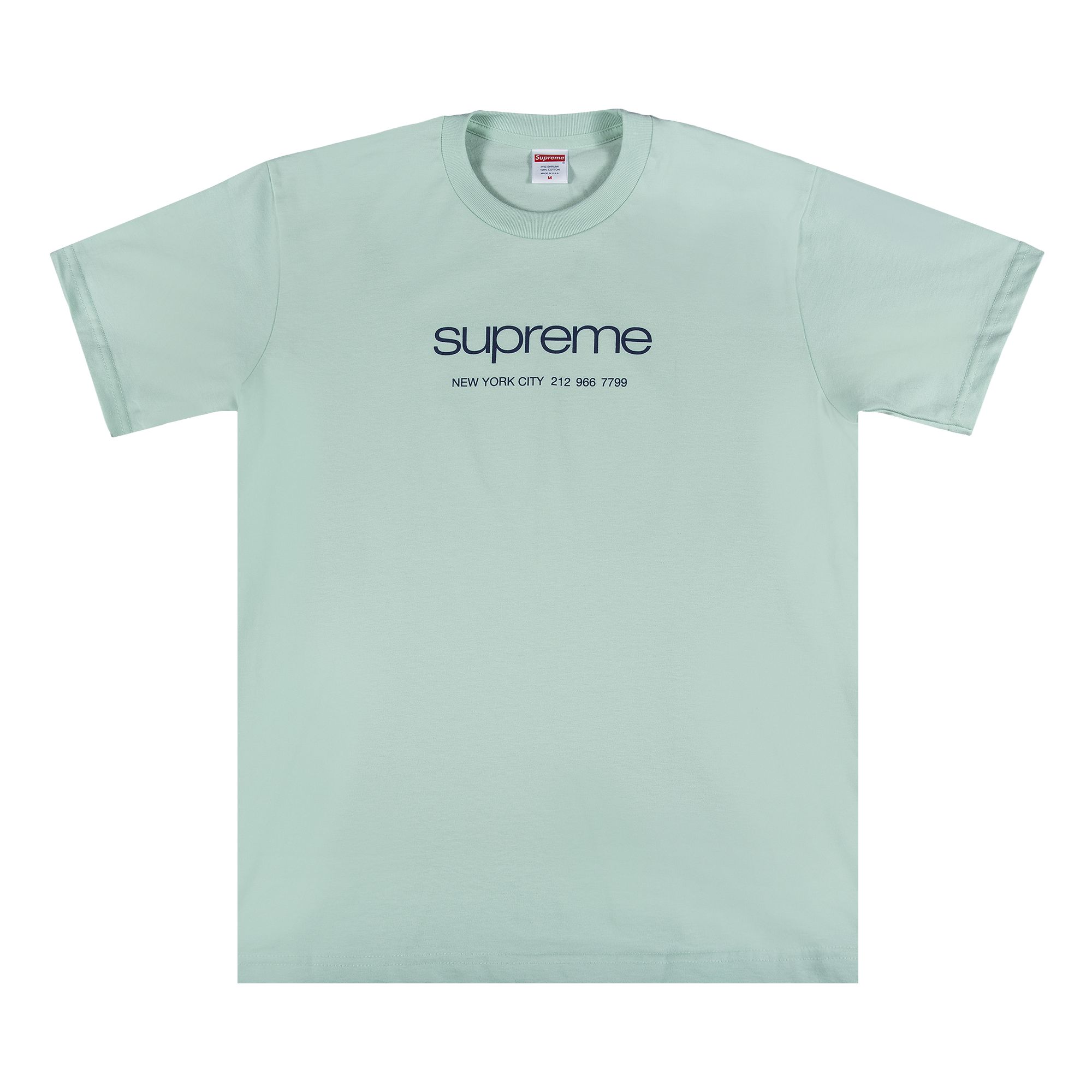 Supreme Shop Tee 'Light Teal' | Men's Size XL