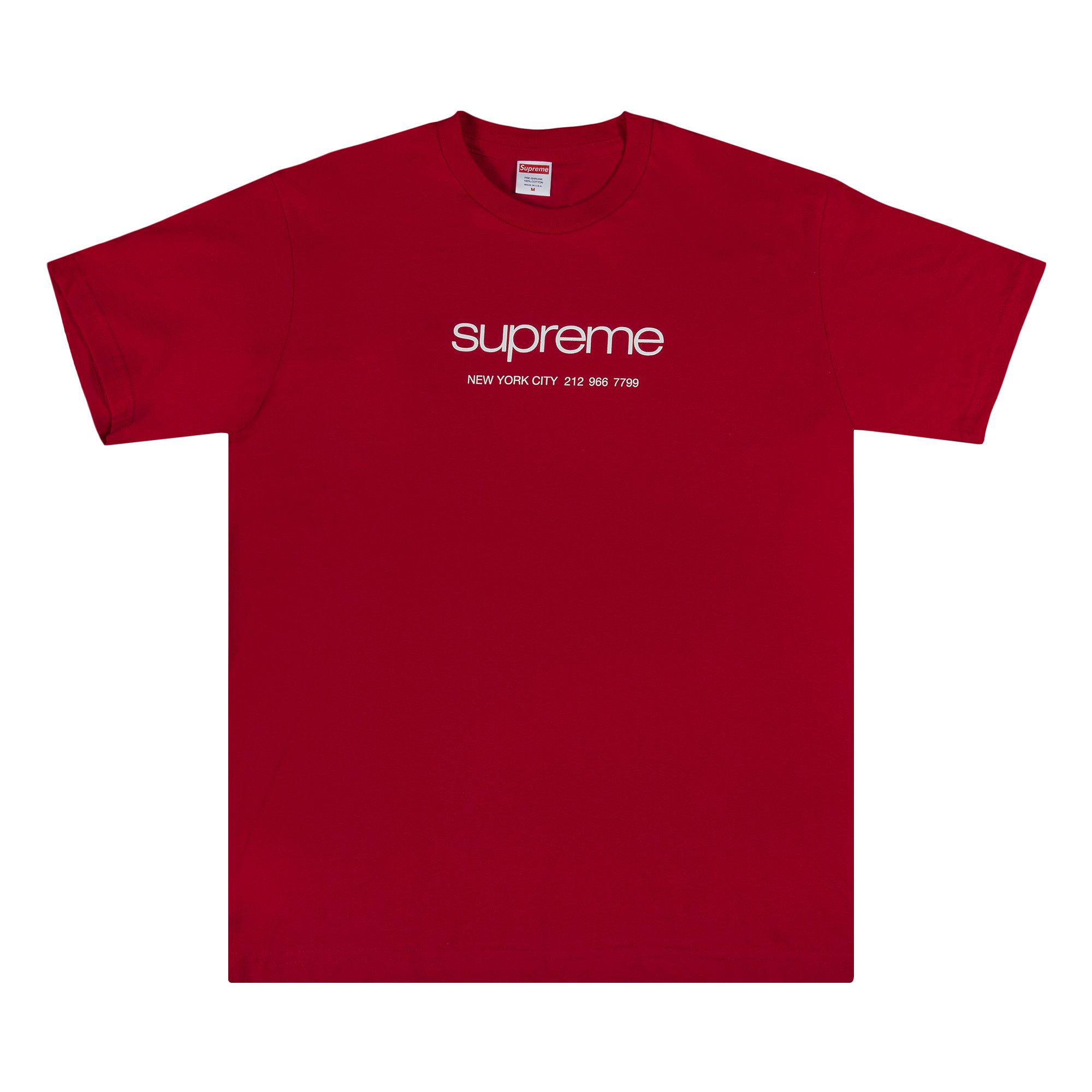 Supreme Shop Tee 'Red' | Men's Size M