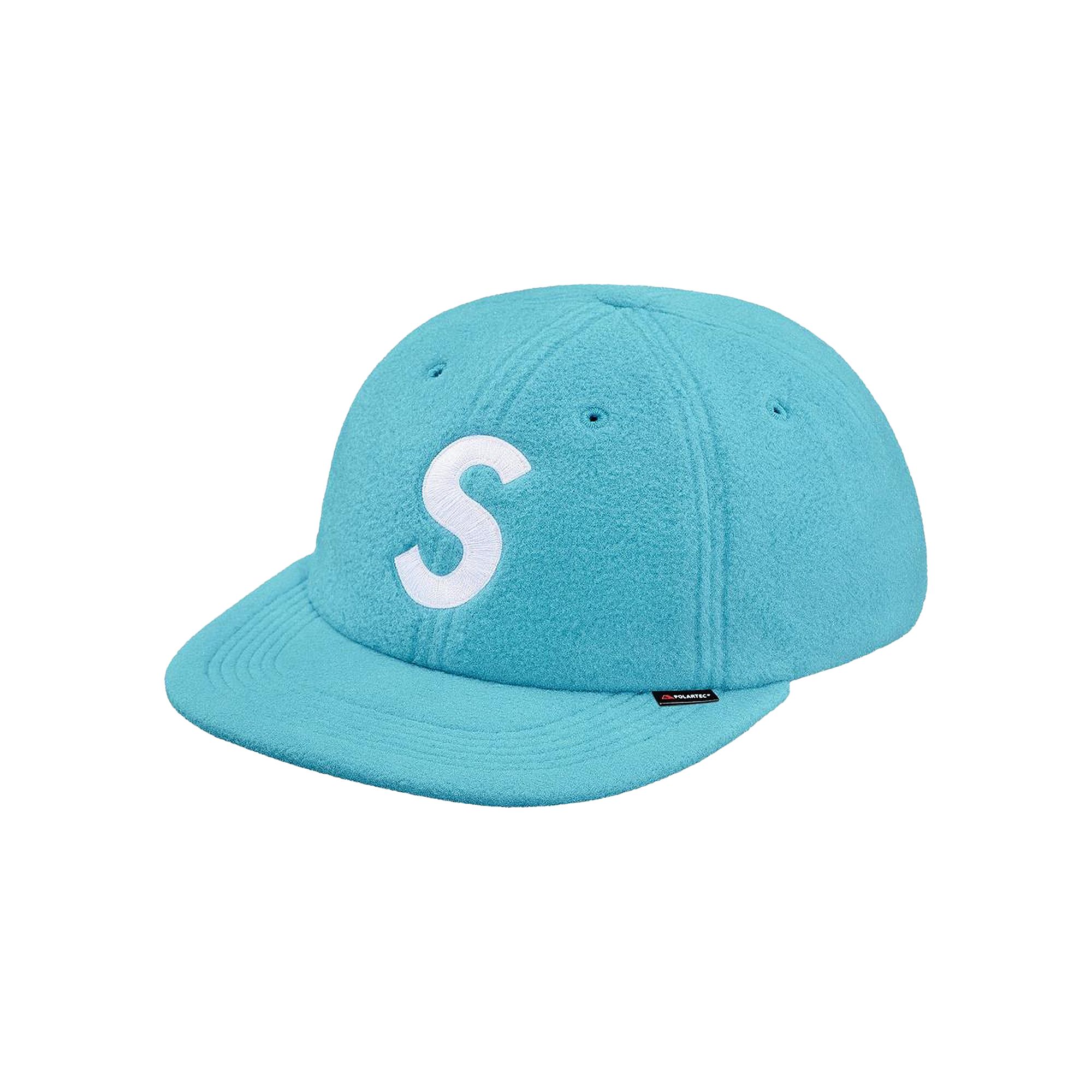 Supreme Polartec S Logo 6-Panel 'Light Blue' | Men's Size Onesize