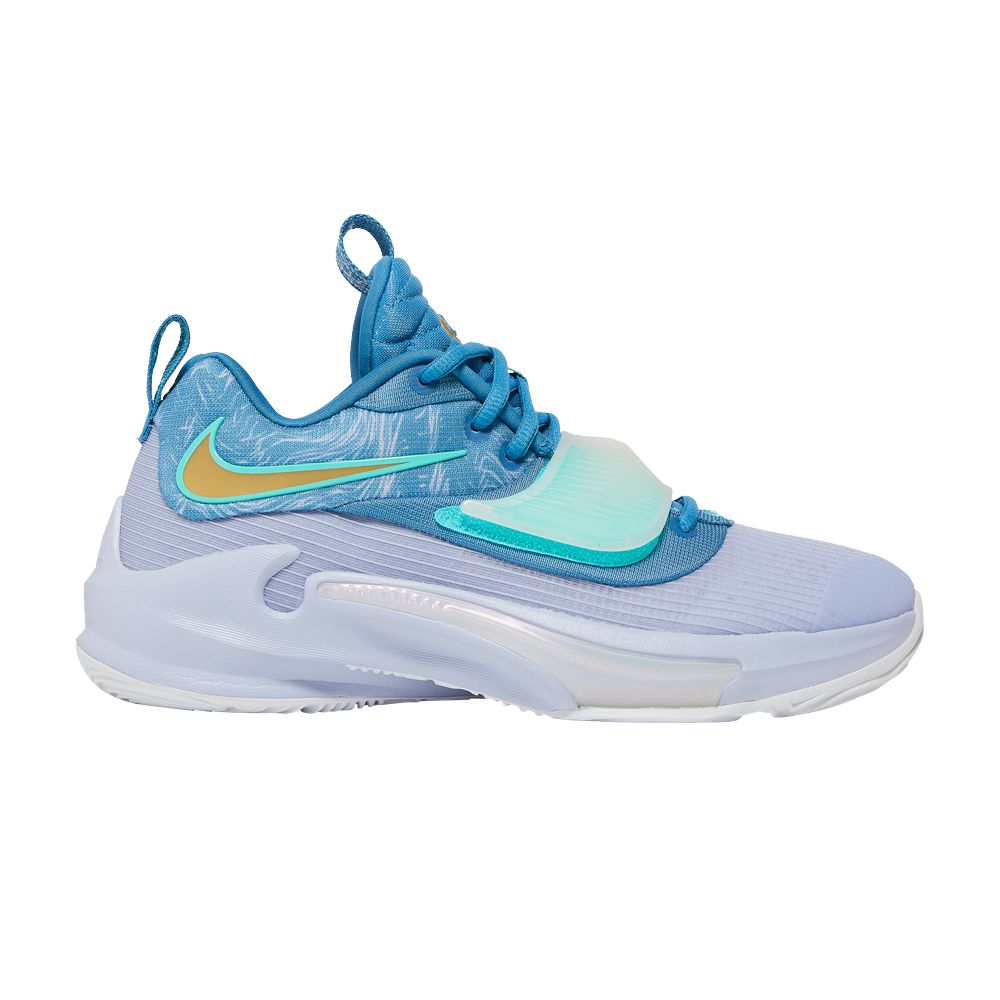 Nike Zoom Freak 3 GS 'Freezing Time' | Blue | Kid's Size 5