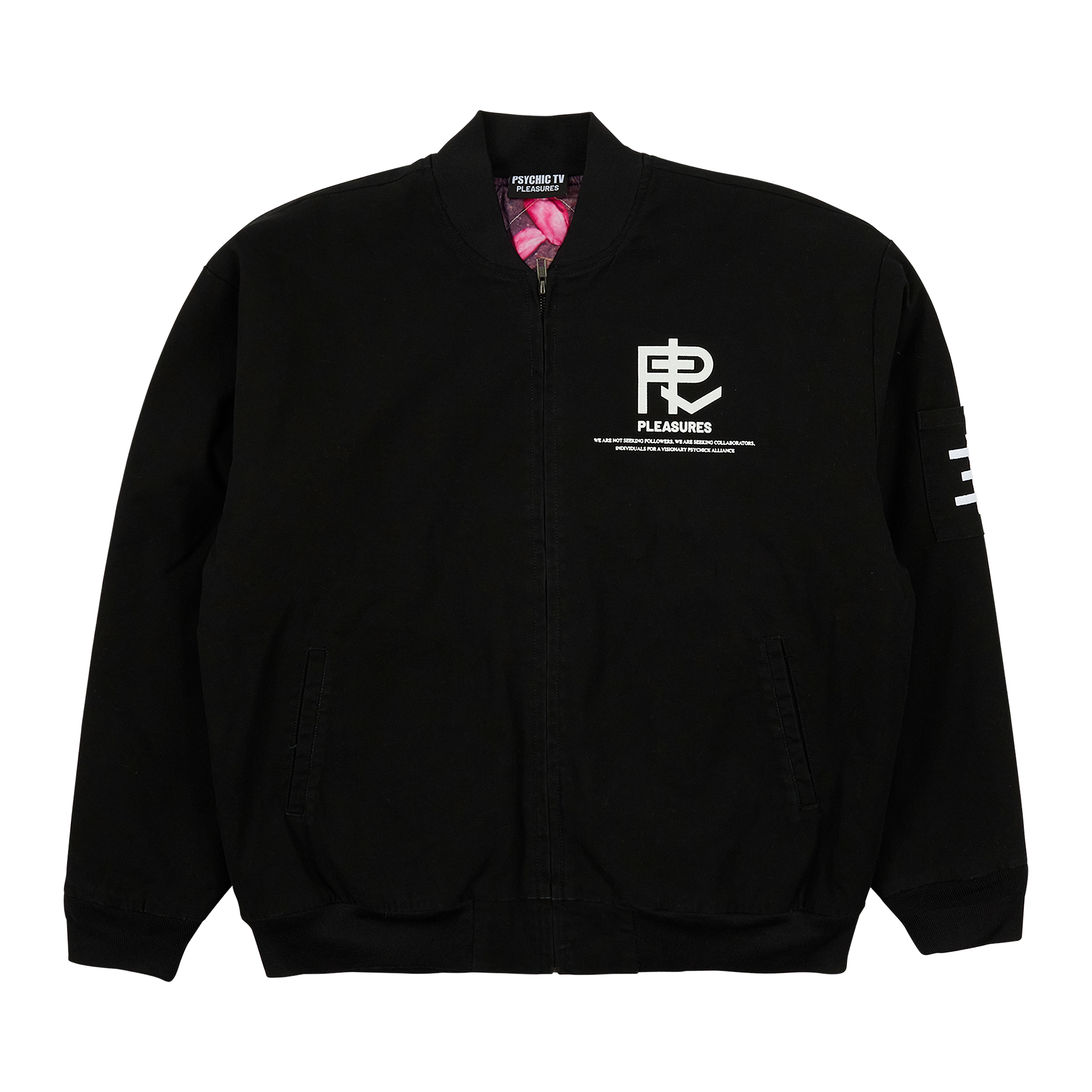Pre-owned Pleasures Visionary Mechanics Jacket 'black'