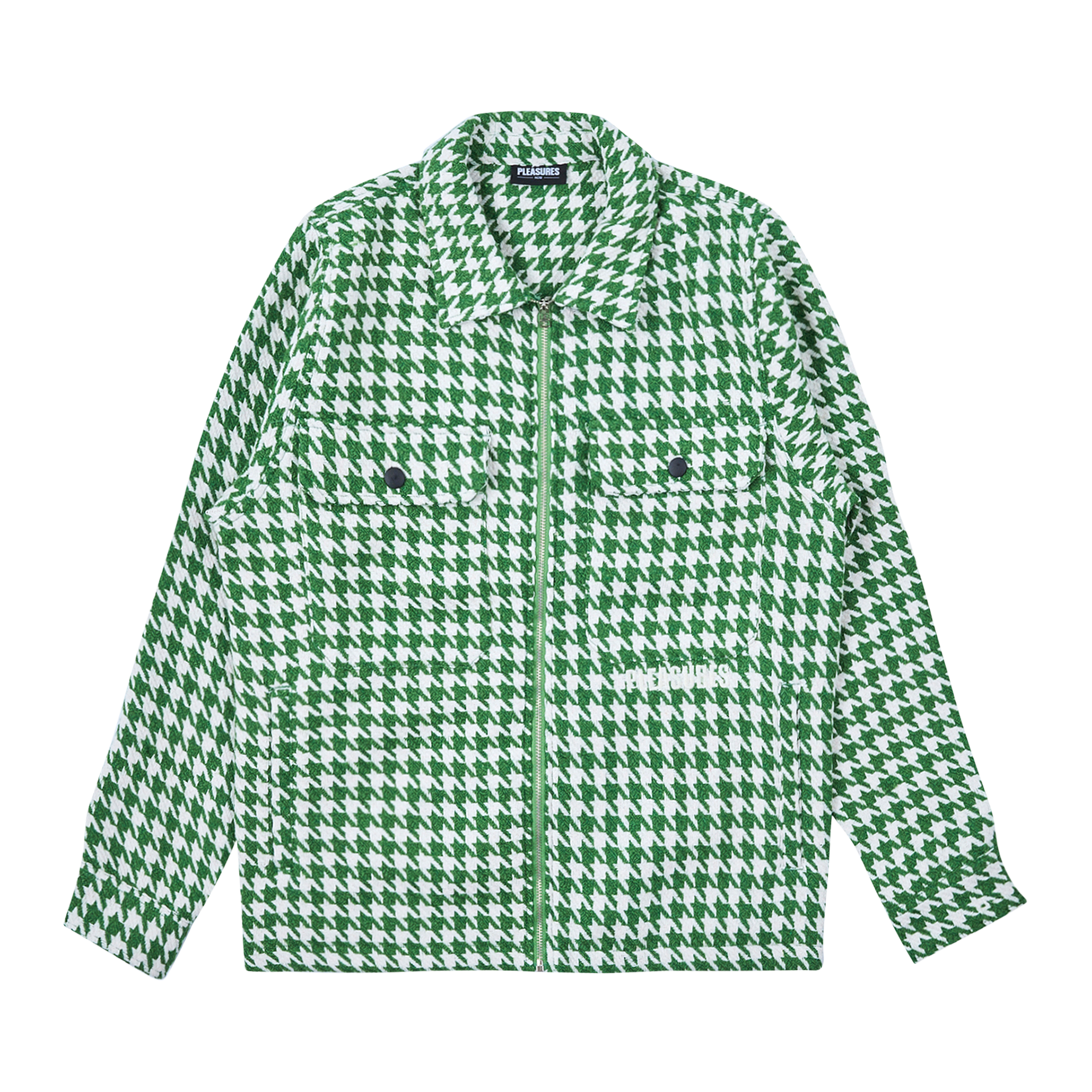 Pre-owned Pleasures Sunspot Jacket 'green'