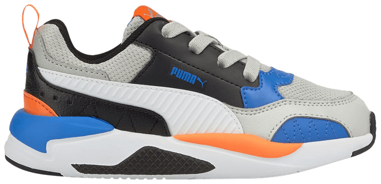 Puma X Ray 2 Square Little Kid Grey Violet Nebulas Blue