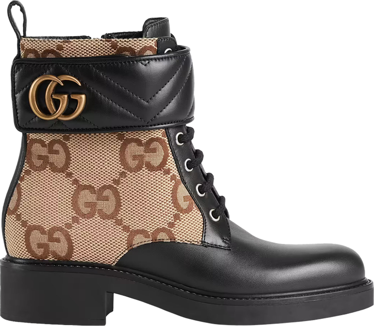 Gucci Wmns Ankle Boot 'Double G - Beige'