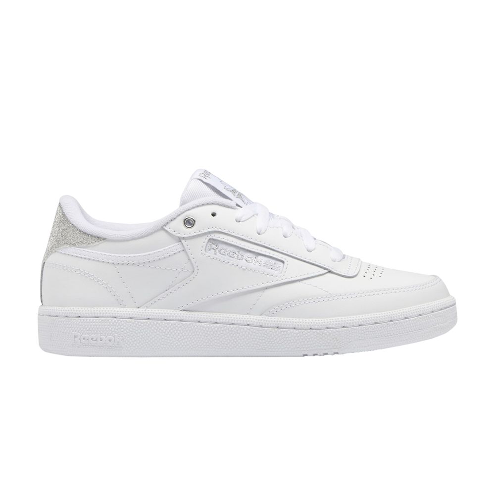 REEBOK WMNS CLUB C 85 'WHITE SILVER METALLIC