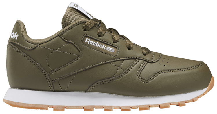 Reebok classic store leather olive green