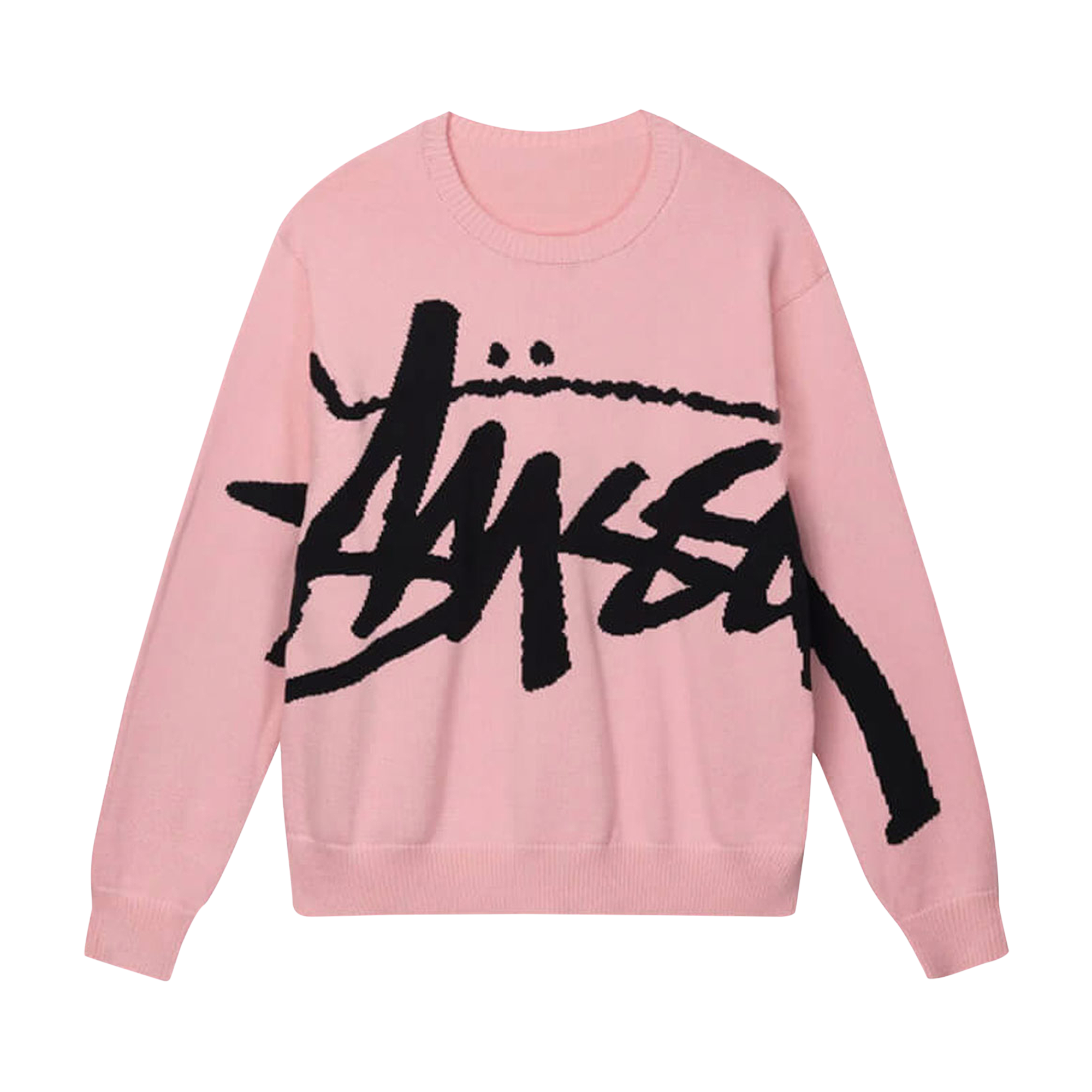 Pre-owned Stussy Stock Sweater 'pink'
