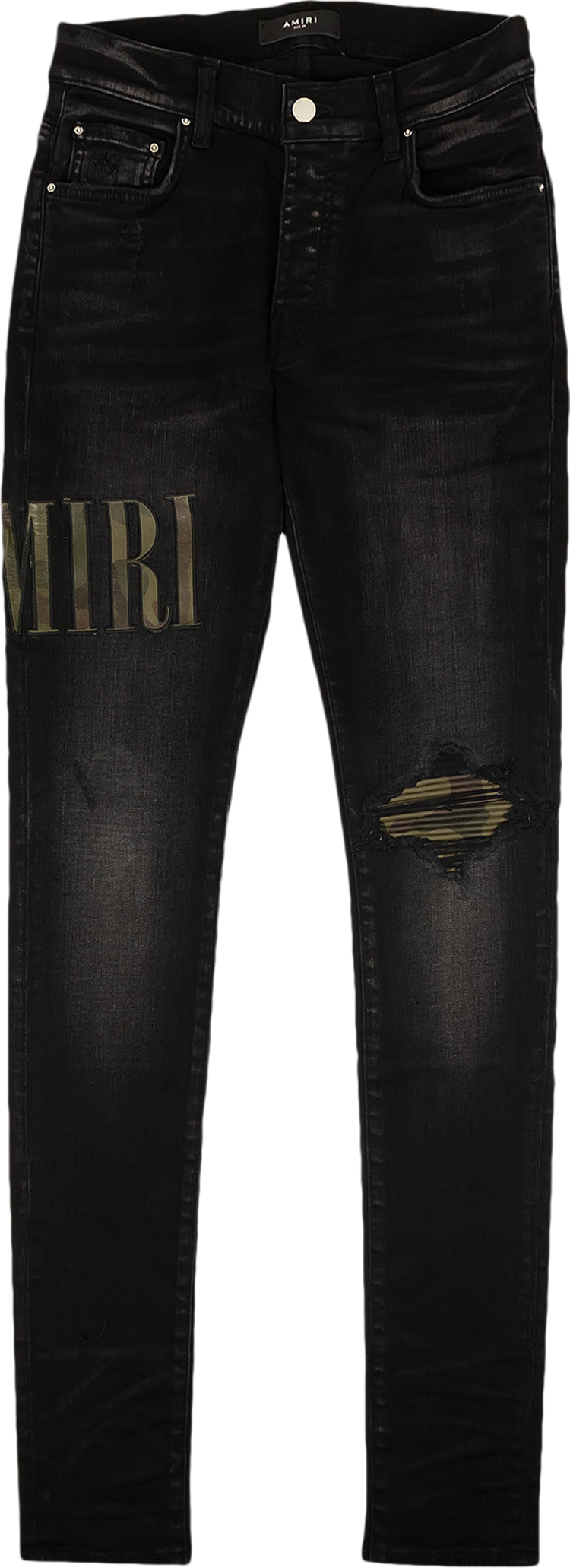 Buy Amiri Core Applique Jean 'Aged Black' - PF22MDS010 023 ...