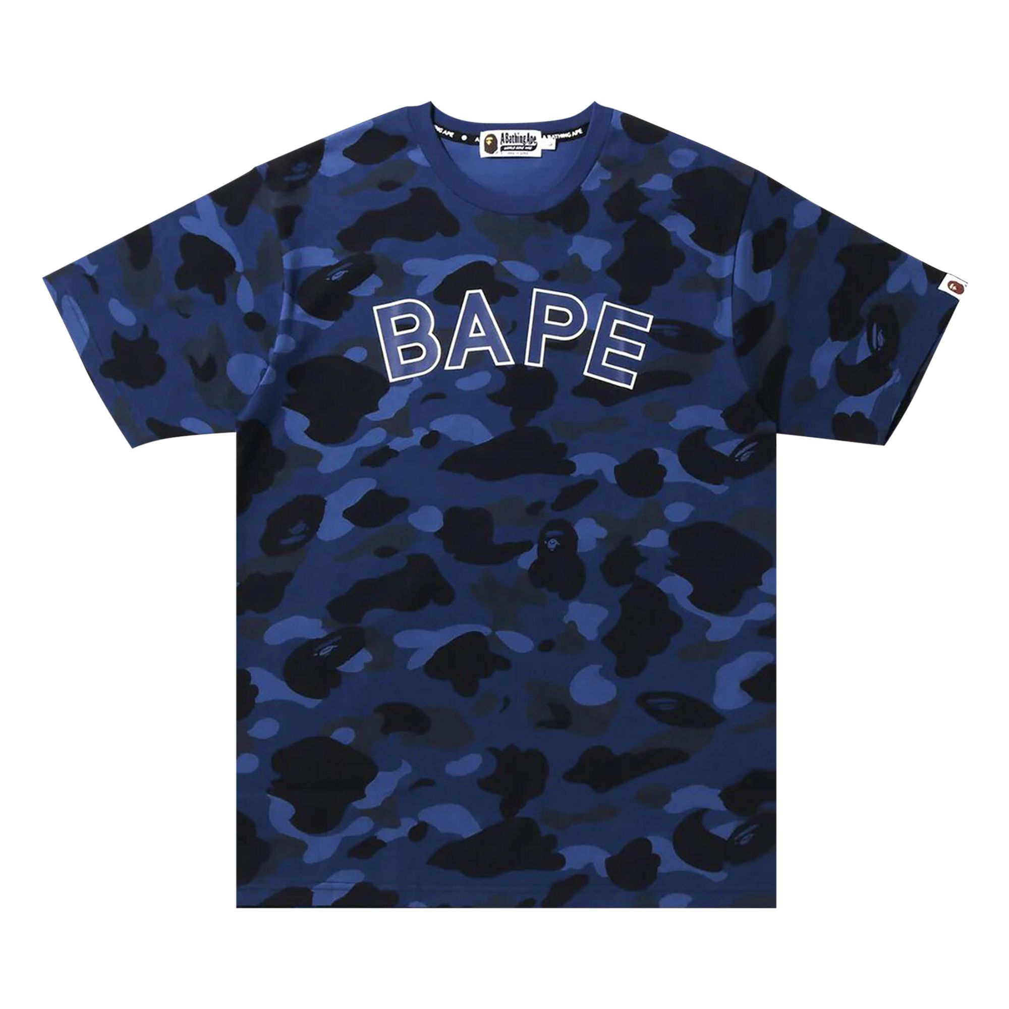 BAPE BAPE COLOR CAMO TEE 'NAVY'