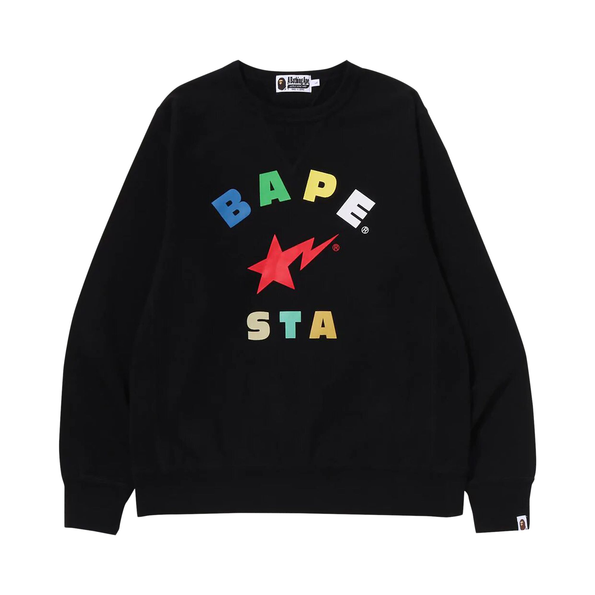 BAPE Sta Crewneck 'Black' | Men's Size M