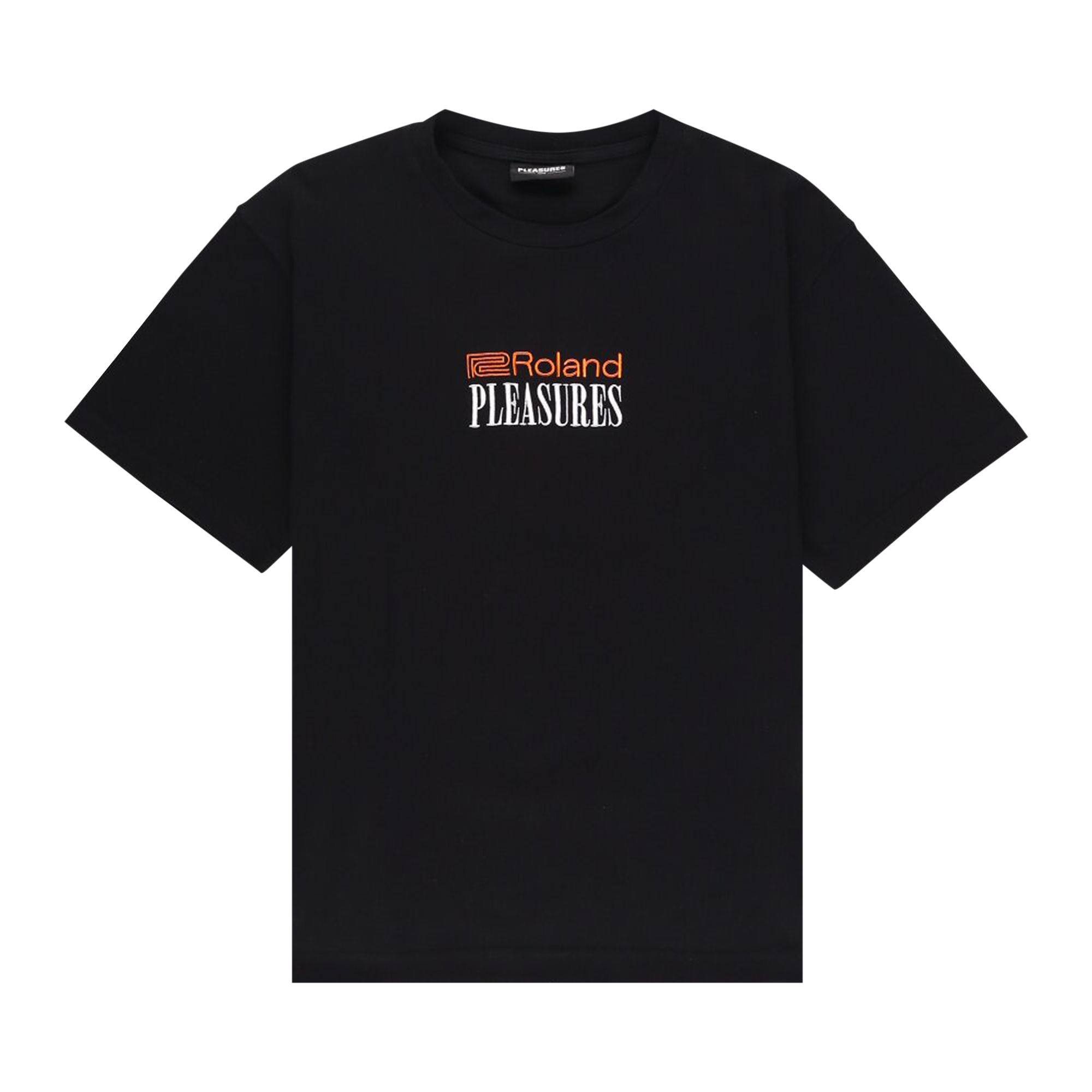 Pleasures x Roland Heavyweight T-Shirt 'Black' | Men's Size S
