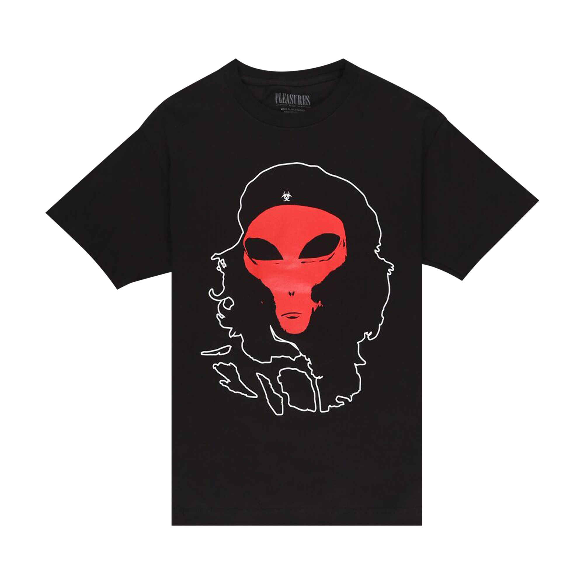 Pre-owned Pleasures Alien T-shirt 'black'