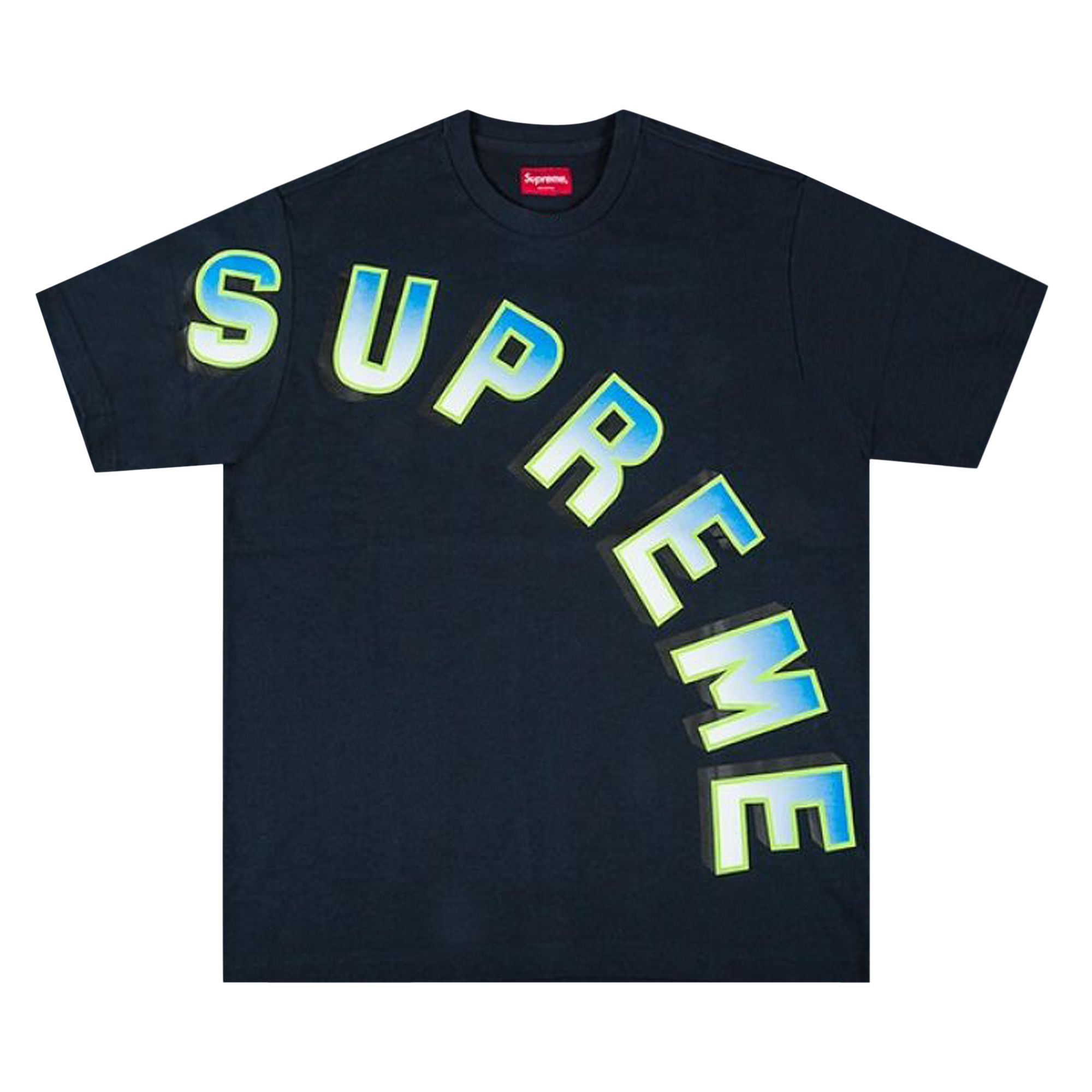Pre-owned Supreme Gradient Arc Top 'navy' | Blue | Men's Size L