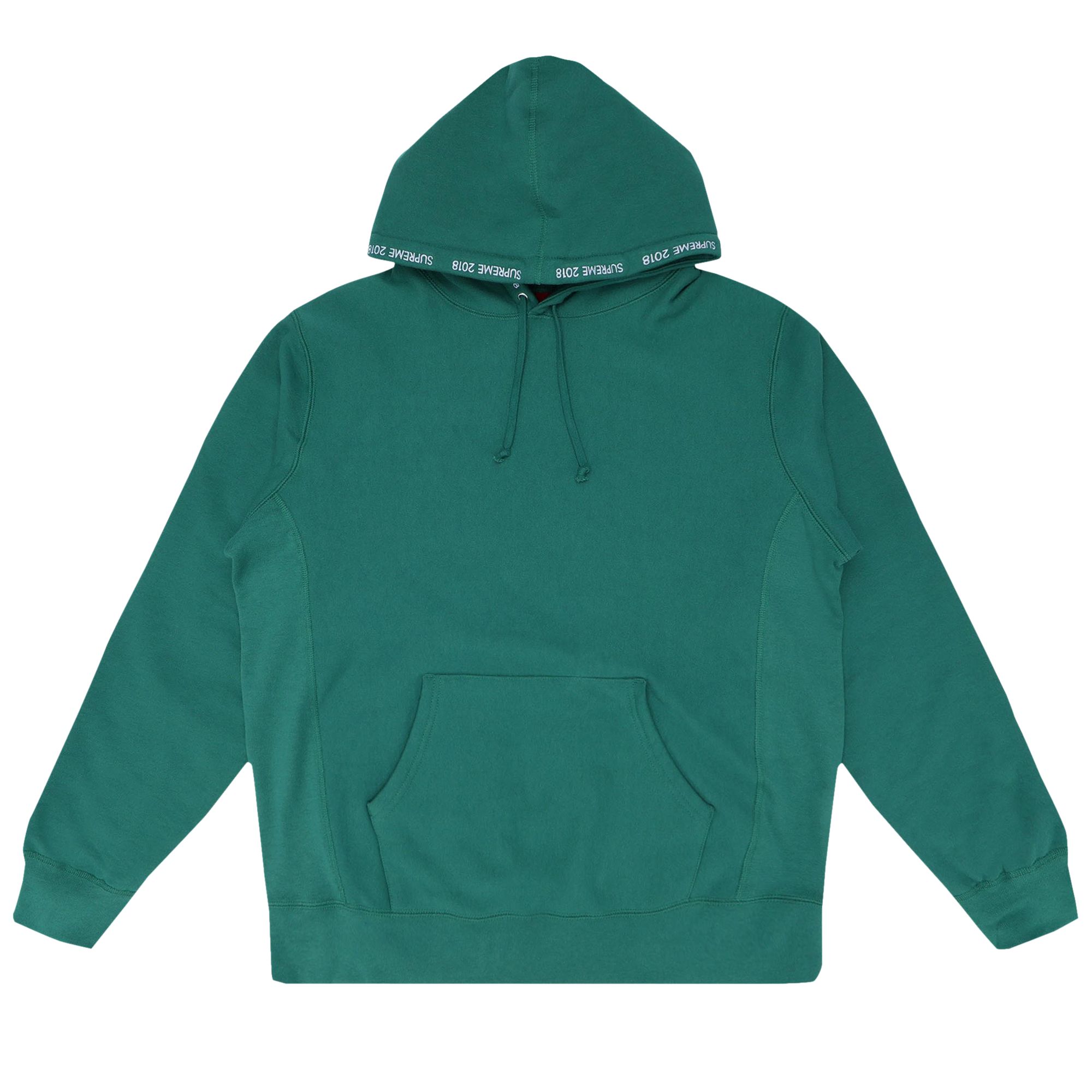 Pre-owned Supreme Channel Hooded Sweatshirt 'light Pine' | Green | Men's Size Xl