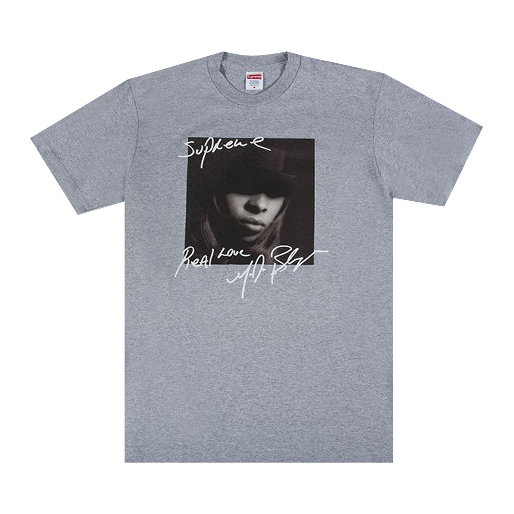 Supreme Mary J. Blige Tee 'Heather Grey' | Men's Size XL