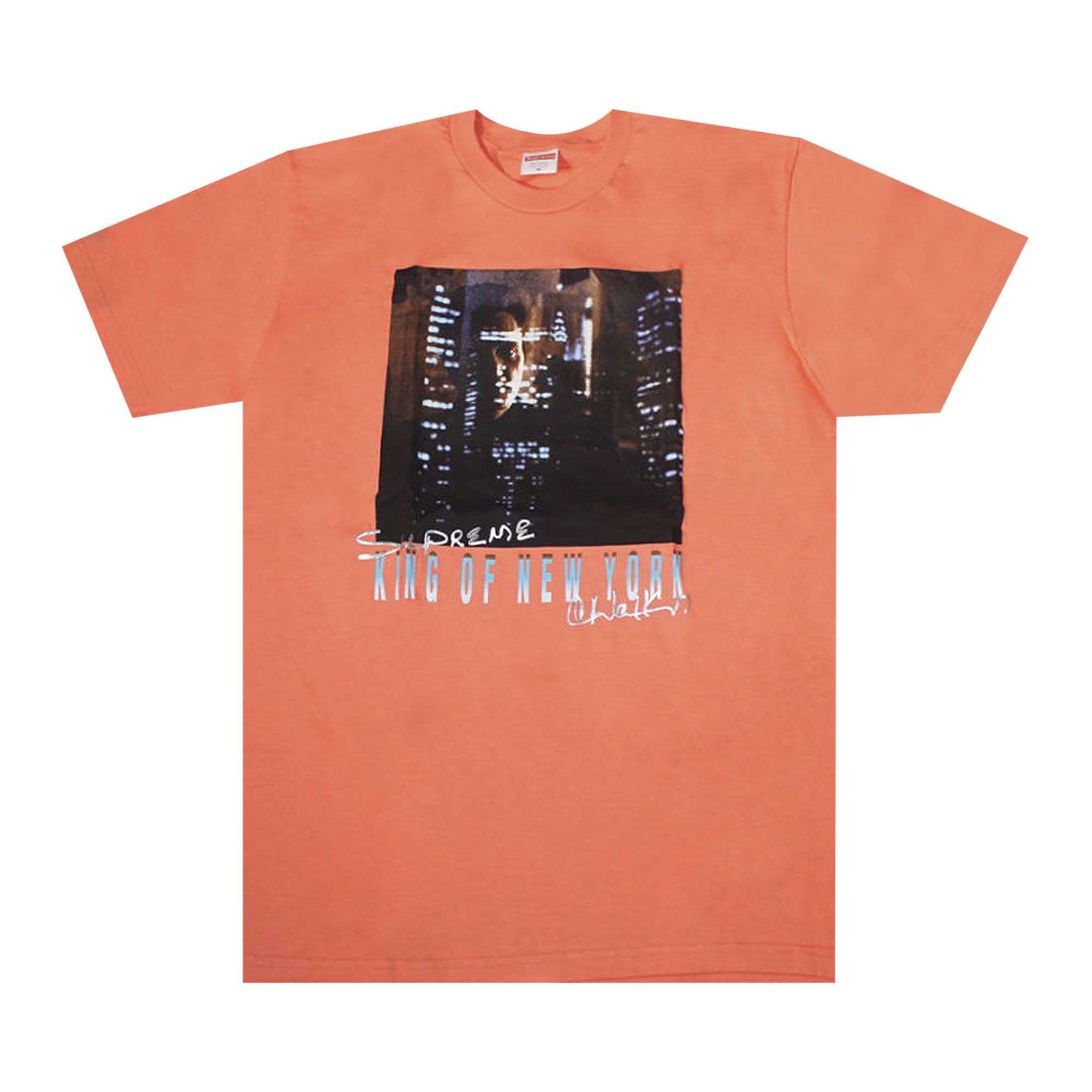 Supreme King of New York Tee 'Neon Orange' | Men's Size L