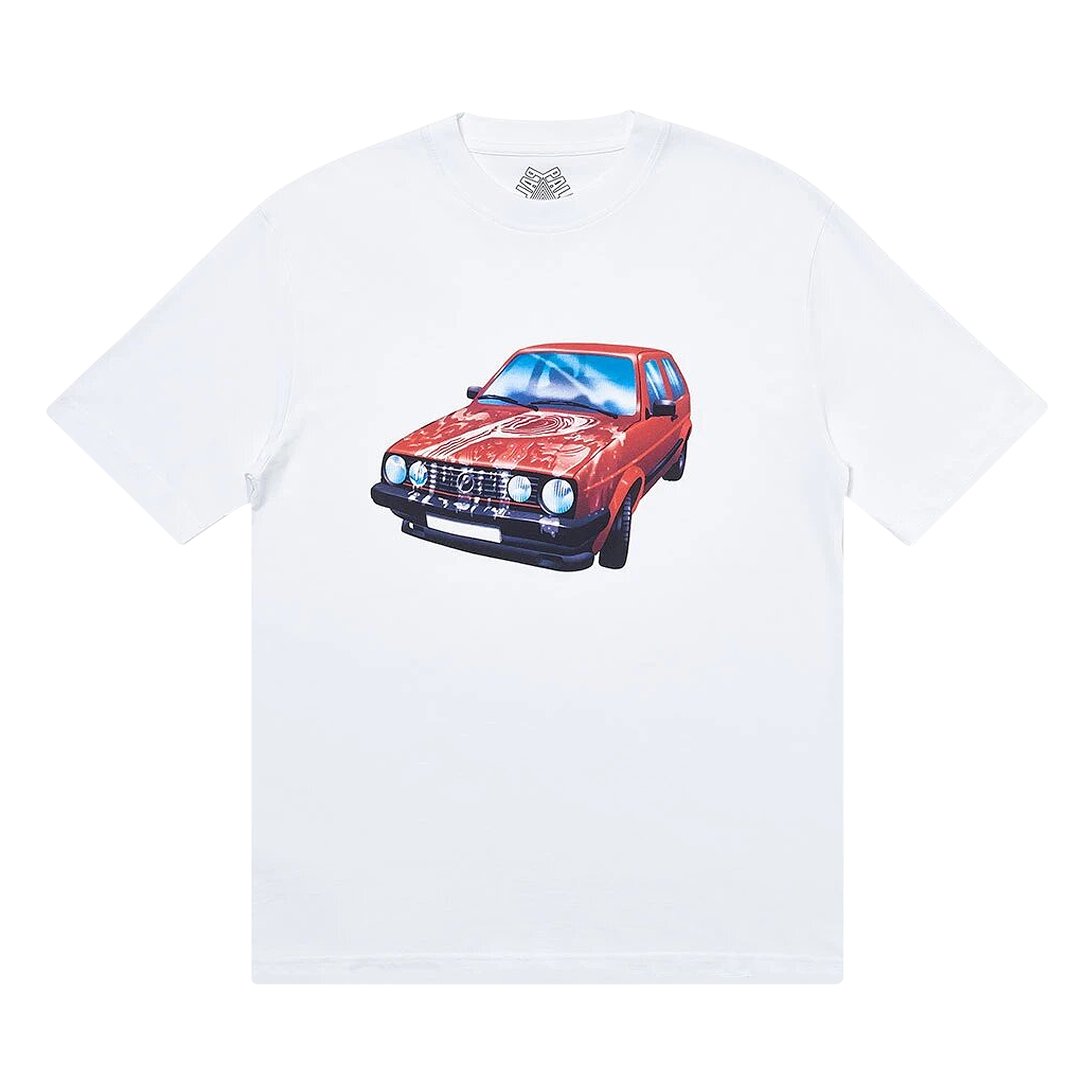 Pre-owned Palace Gt Aiight T-shirt 'white'