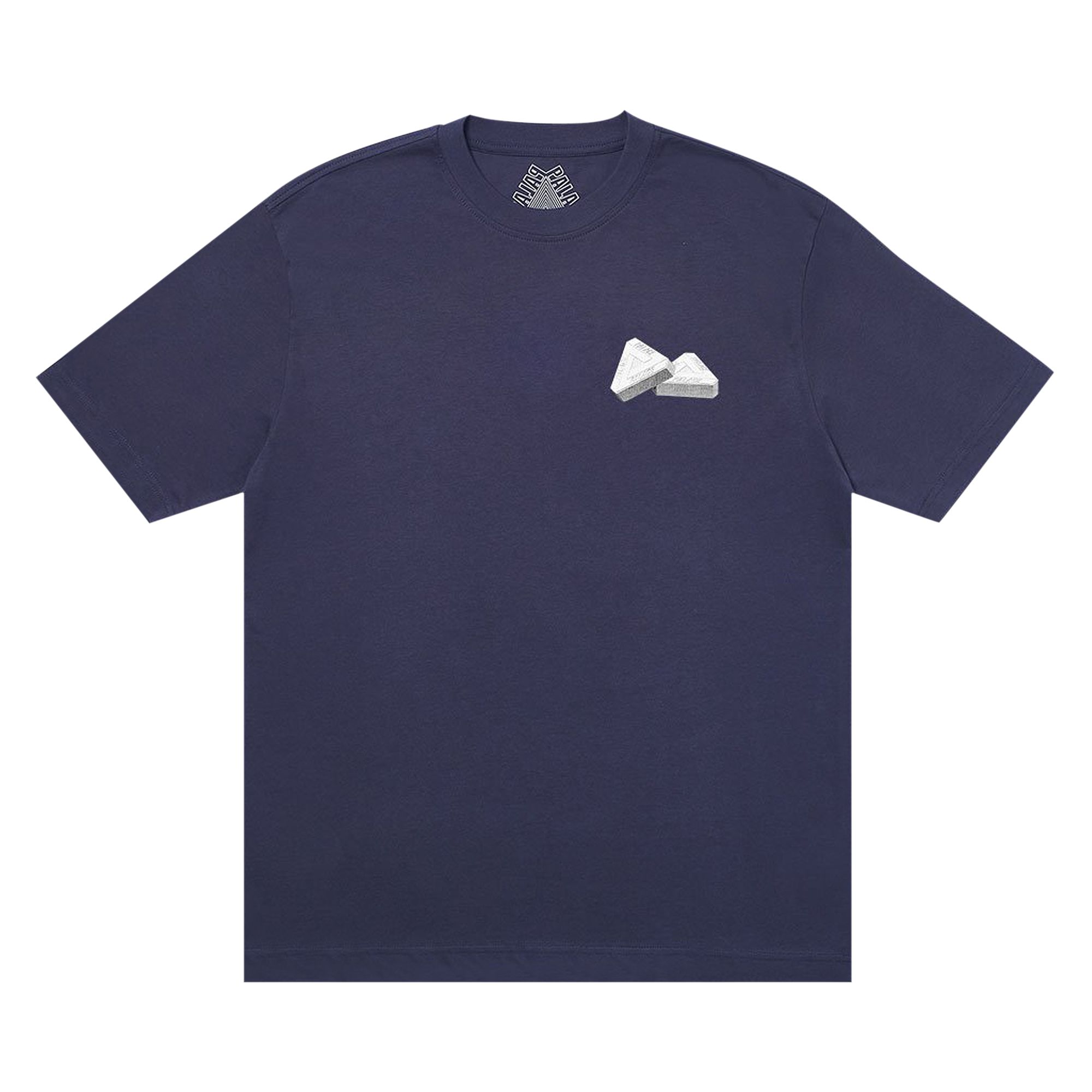 Pre-owned Palace Tri-gaine T-shirt 'navy' | Blue | Men's Size L