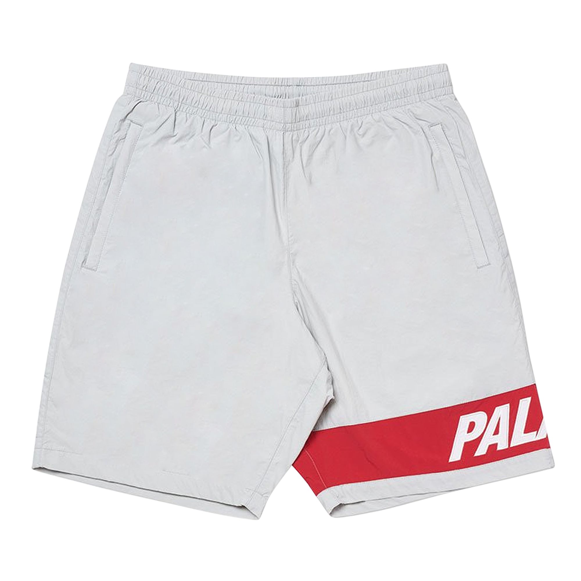 PALACE PALACE SIDE SHORT 'GREY/RED'