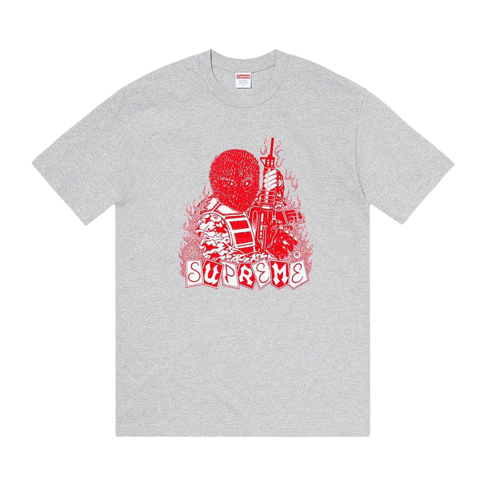 Supreme Mercenary T-Shirt 'Heather Grey' | Men's Size L