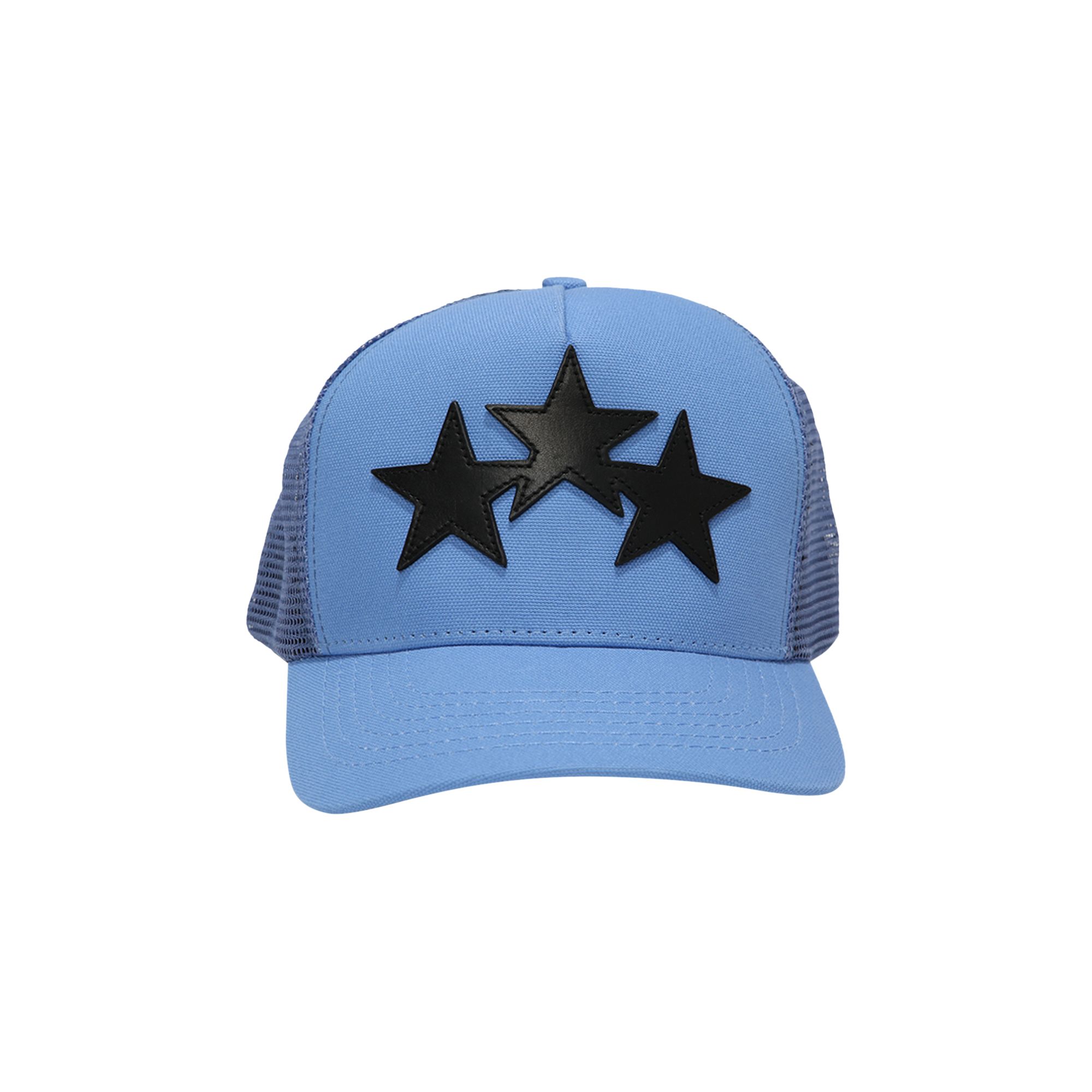 Pre-owned Amiri Three Star Trucker 'carolina Blue'