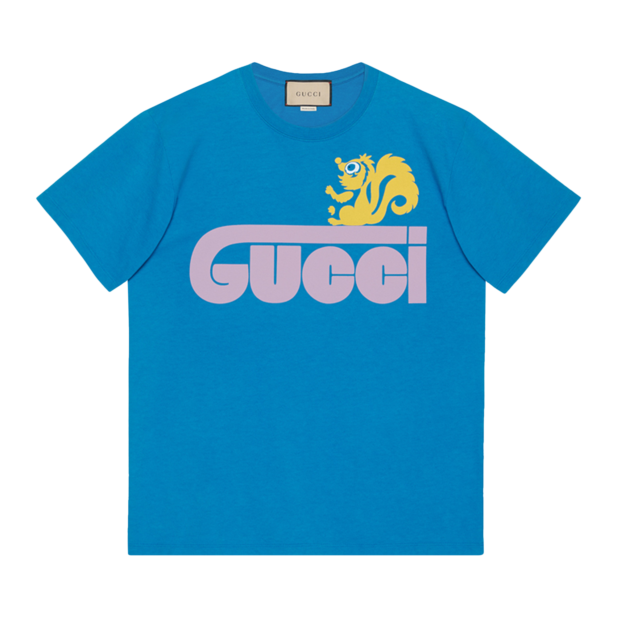 Pre-owned Gucci Retro Skunk Print T-shirt 'royal Blue'
