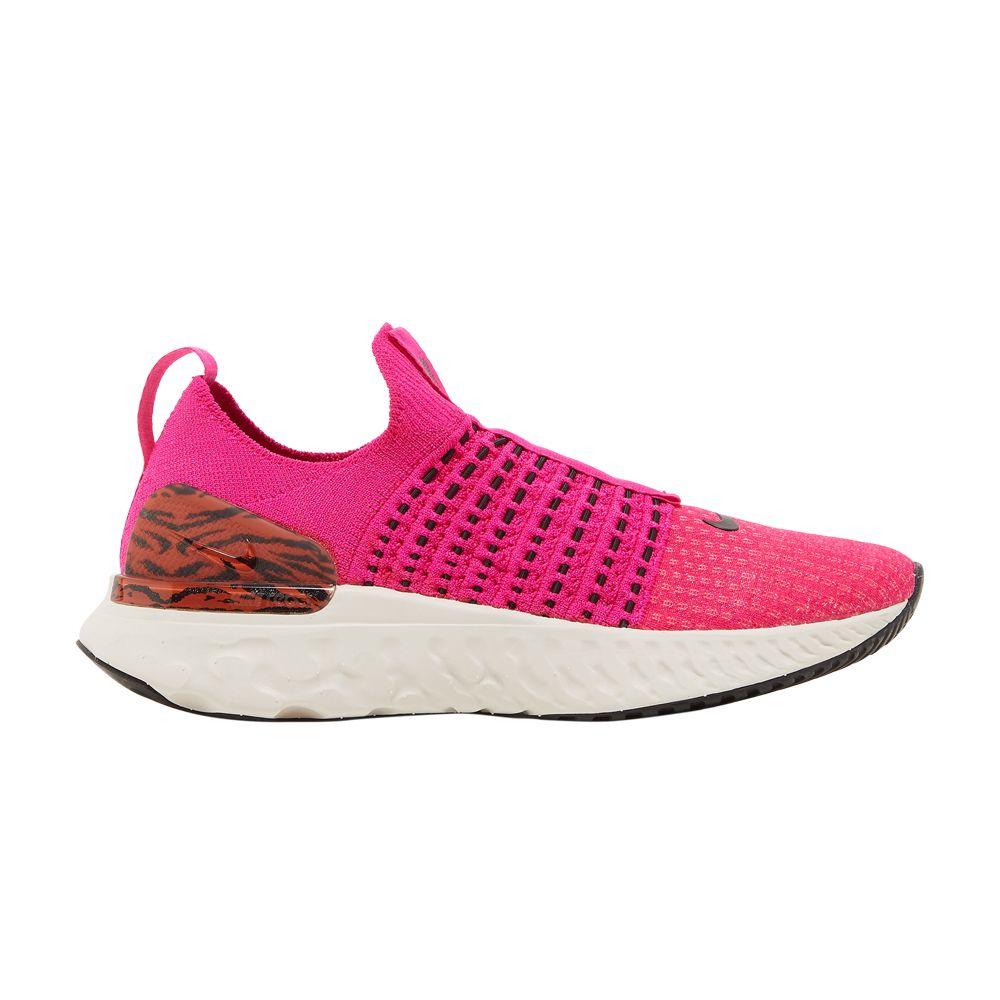 Nike Wmns React Phantom Run Flyknit 2 'Pink Prime Zebra' | Women's Size 5.5