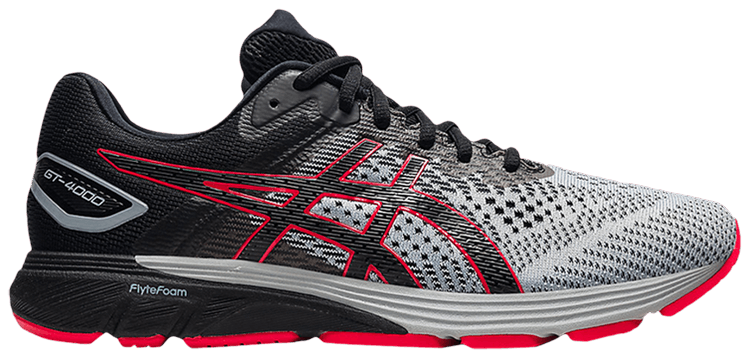 Asics GT 4000 2 2E Wide Sheet Rock Electric Red
