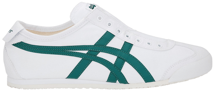 Size 4.0 Mexico 66 Slip On White Spruce Green