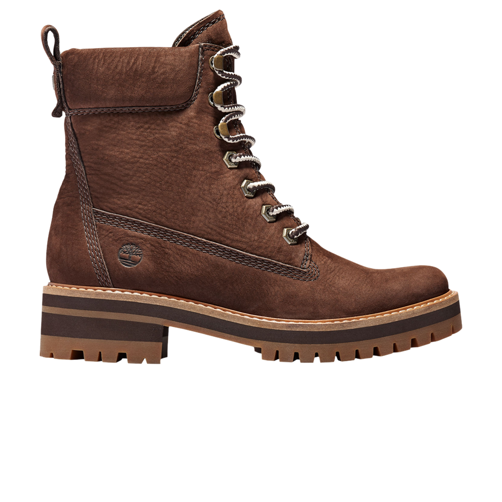 Pre-owned Timberland Wmns Courmayeur Valley 6 Inch 'dark Brown'