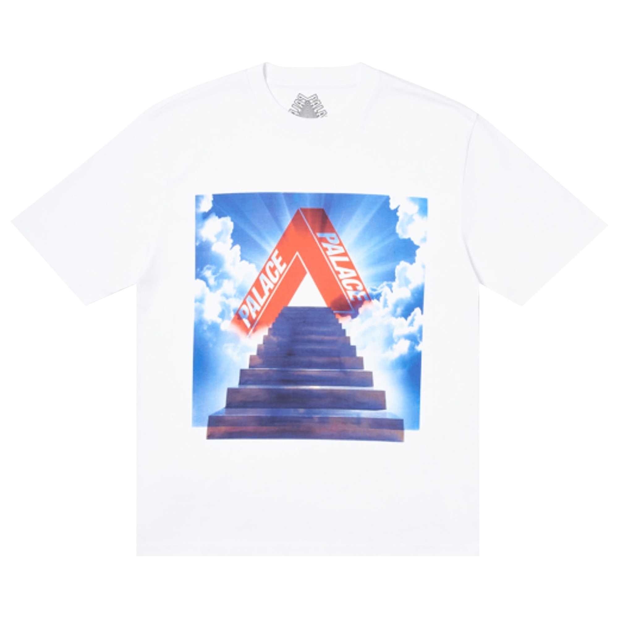 Pre-owned Palace Tri-ternity T-shirt 'white'