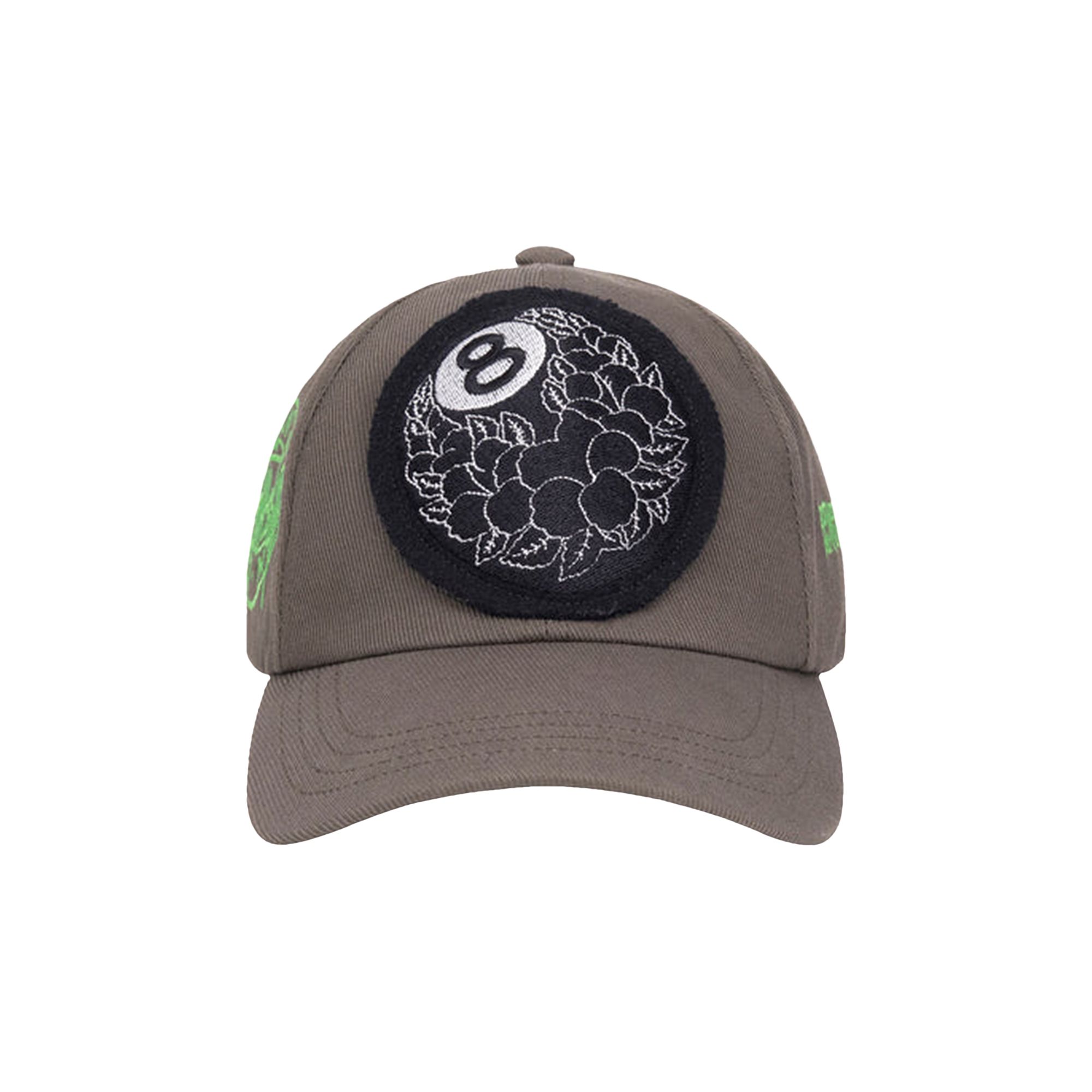 Pre-owned Stussy X Dries Van Noten 8 Ball Patch Cap 'khaki' | Brown | Men's Size Onesize