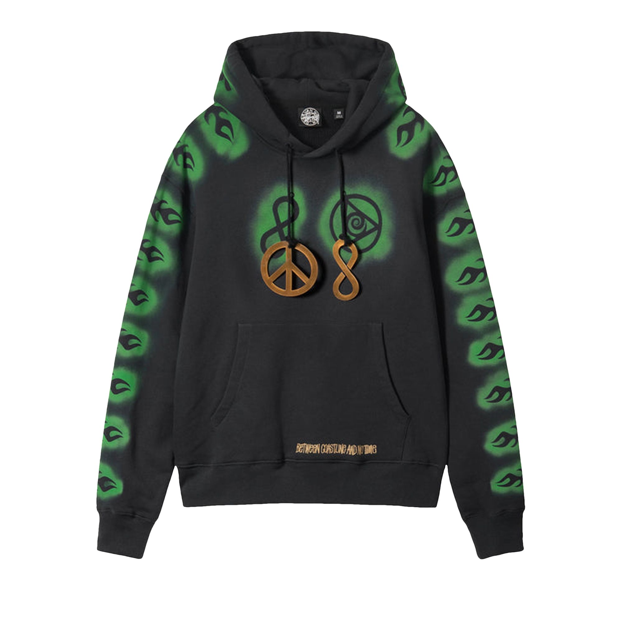 Stussy x Dries Van Noten Embroidered Hoodie 'Black' | Men's Size M