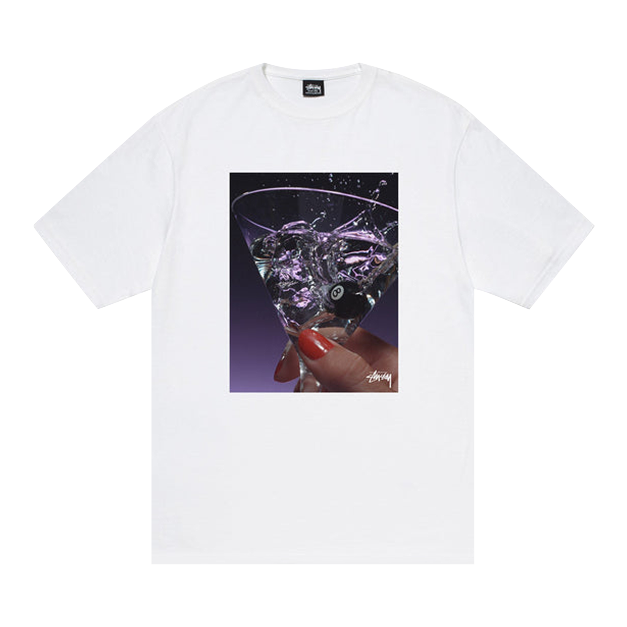 Pre-owned Stussy Martini Tee 'white'