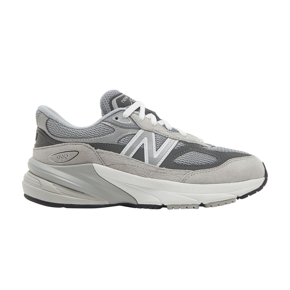 New Balance 990v6 Big Kid 'Castlerock' | Grey | Kid's Size 7